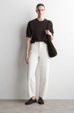 Knitted T-Shirt Brown - Image 2