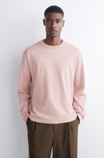 Knitted Round-Neck T-Shirt