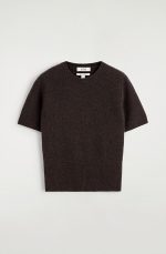 Cashmere Slim T-Shirt Brown - Image 4
