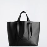 Tableau Zipper Tote Bag Black