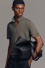 Tableau Zipper Tote Bag Black - Image 2