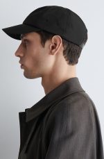 Adjustable Curved Brim Baseball Cap Black - Image 3