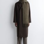 Unisex Tassel Mohair Blend Scarf For And