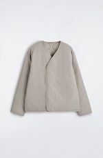 Quilted Jacket Gray - Image 3