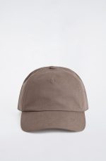 Washed Texture Baseball Cap Brown - Image 4