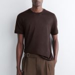 Knitted T-Shirt Brown