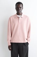 Polo-Collar Shirt Pink
