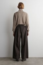 Drawstring Pants Brown - Image 2