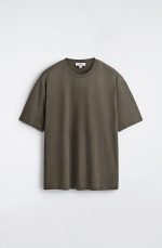 Round-Neck T-Shirt Brown - Image 4