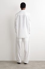 Pleated Trousers White - Image 3