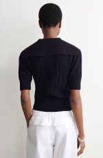 Knitted Top Navy - Image 3