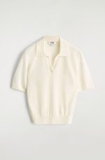 Linen Polo Cream - Image 4