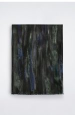 Double-sided Scarf In Navy Blue - Image 4