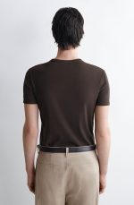 Short-Sleeve T-Shirt Brown - Image 3