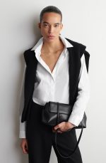 Cotton Collared Shirt White