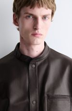 Leather Jacket Brown - Image 3