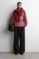 Cotton Long-Sleeve Top Pink - Image 2