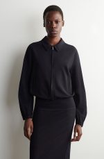 Collared Jacket Navy