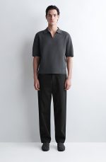Knitted Polo Gray - Image 2