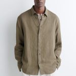 Linen Shirt Khaki