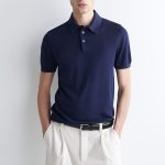 Knitted Slim Polo