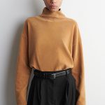 Knitted Mock-Neck Sweater