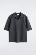Knitted Polo Gray - Image 4