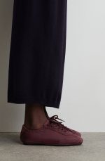 Ballet- Sneakers In Burgundy Spring - Image 3