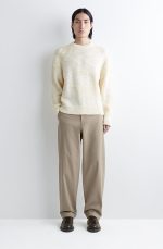 Cotton Straight Pants