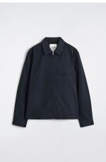 Cotton Shirt Navy - Image 4