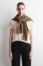 Linen Round-Neck T-Shirt