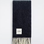 Unisex Tassel Mohair Blend Scarf For And