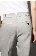 Wool Straight Pants Beige - Image 2