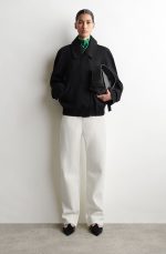 Collared Jacket Black - Image 2