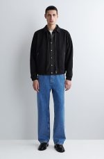 Collared Jacket Navy - Image 2