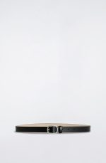 Grain Leather Belt Black - Image 4