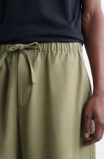 Drawstring Trousers Khaki - Image 3