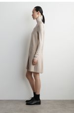 Sleeveless Dress Beige