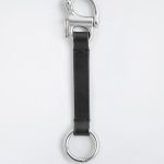 Double-ended Buckle Decorative Strap Lanyard Black