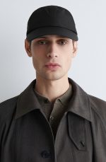 Adjustable Curved Brim Baseball Cap Black - Image 2