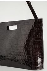 Leather Handbag Brown - Image 4