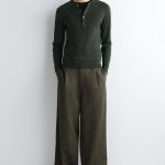 Wide-Leg Pants Brown