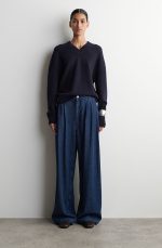 Pleated Regular Jeans