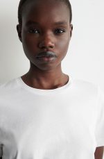 Round-Neck T-Shirt White - Image 3