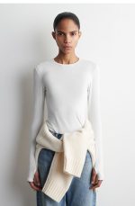 Cotton Slim Top White