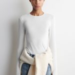 Cotton Slim Top White