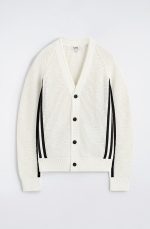 Cotton V-Neck Cardigan - Image 4