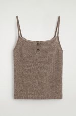 Cashmere Camisole Brown - Image 4