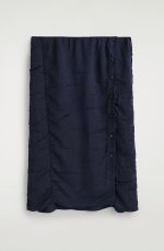 Pleated Skirt Navy - Image 4