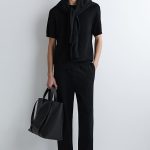 Trousers Black Black